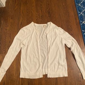 Women’s classic J Crew cardigan.
